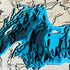Close-up of Lake Arrowhead wooden wall art showing detailed shoreline
